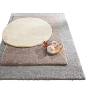 Covor rotund pufos Danno Heine Home 180 cm