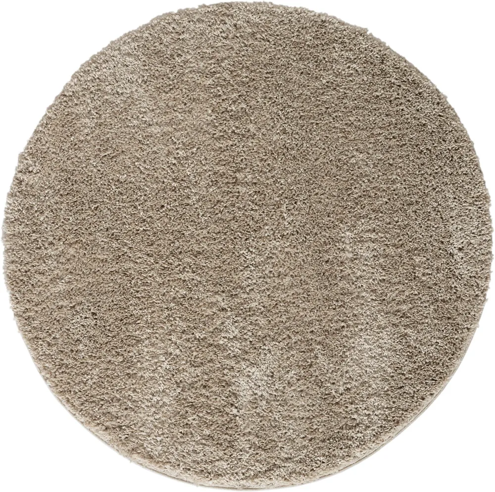 Covor rotund »My Shaggy« foarte pufos, bej 150 cm