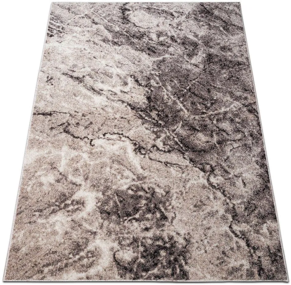 Covor Saniel cu fire scurte, aspect de marmura nisip 240x320 cm