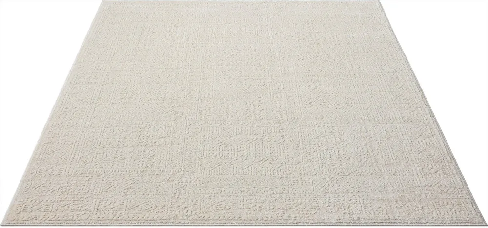 Covor »Selin« cu aspect vintage, model 3D, crem 160x230 cm