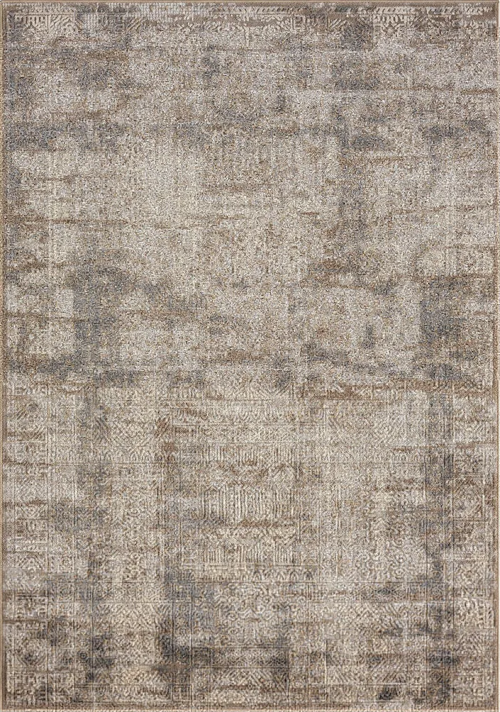 Covor »Selin« cu aspect vintage, model 3D, maro 240x320 cm