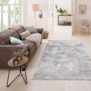 Covor Shaggy Boldo, gri deschis foarte moale si pufos 200x290 cm