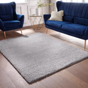 Covor Shaggy Cosima cu fir lung, gri 160x230 cm