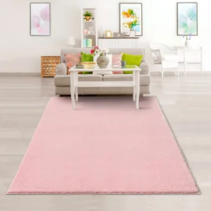 Covor Shaggy Cosima foarte moale si pufos roz 120x170 cm