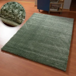 Covor Shaggy Cosima foarte pufos, verde 200x300 cm