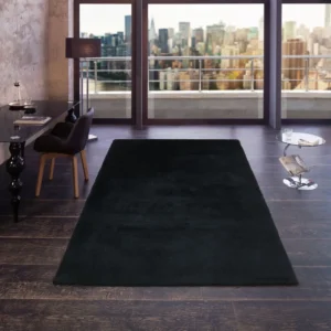 Covor Shaggy »Magong« foarte pufos si moale, negru 200x300 cm