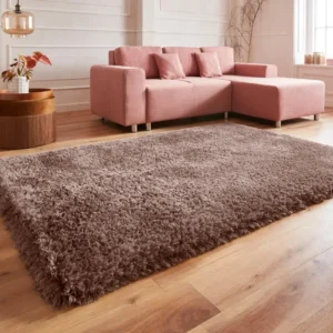 Covor shaggy Micro Exclusiv GMK, taupe 120x180 cm