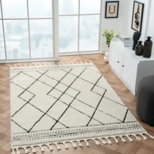 Covor Shaggy Moroccan Desert, moale si pufos, 140x200 cm