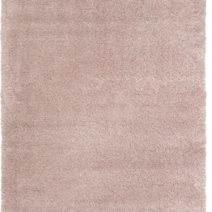 Covor Shaggy roz foarte moale si pufos 60x110 cm