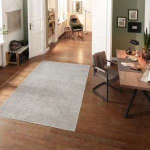 Covor Shaggy Soft, Bruno Banani culoare Aluminium 200x200cm