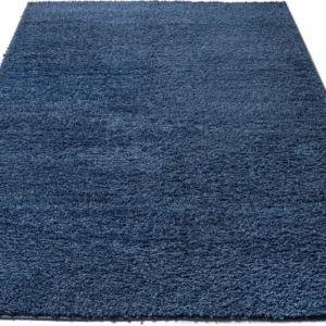 Covor »Shaggy Soft« cu fir lung pufos, albastru 80x80 cm