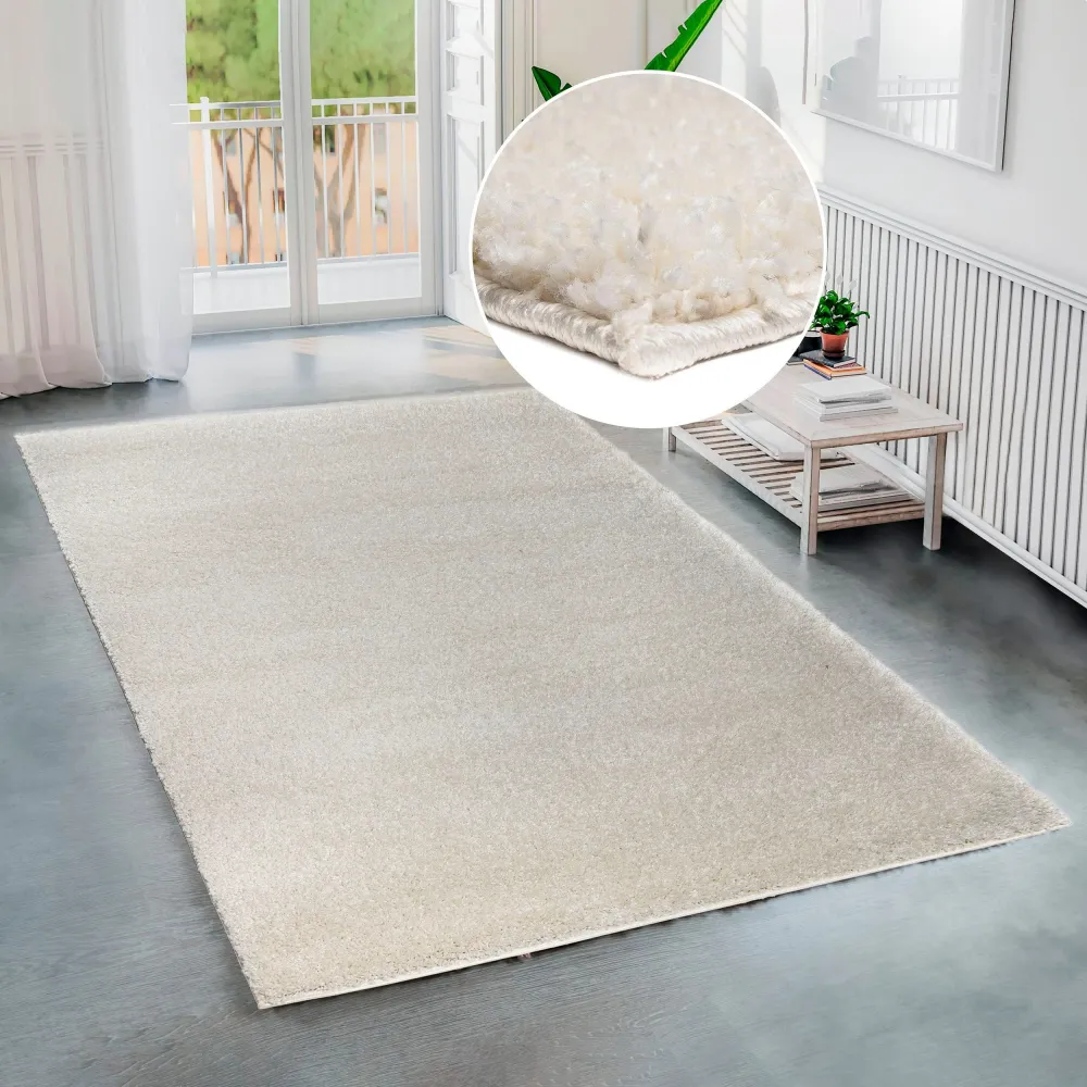 Covor »Shaggy Soft« cu fir lung pufos, crem, 160x230 cm
