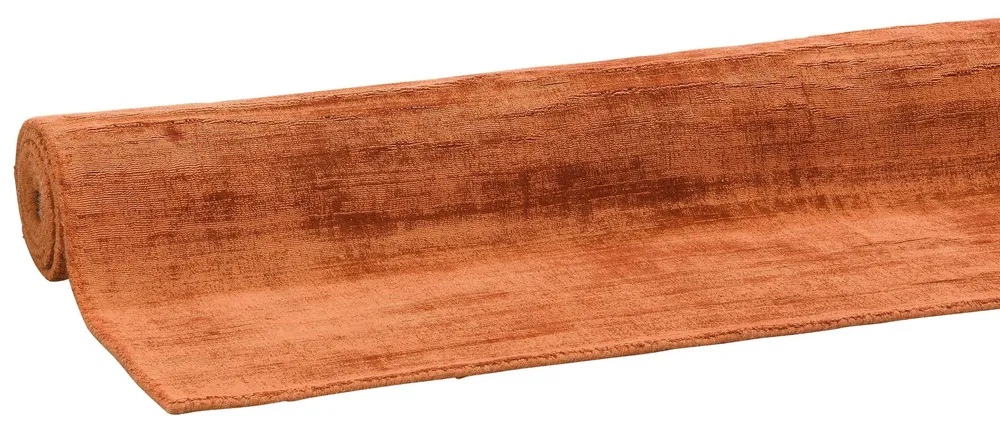 Covor »Shirley« din viscoza cu aspect matasos, culoare cupru 90x250 cm