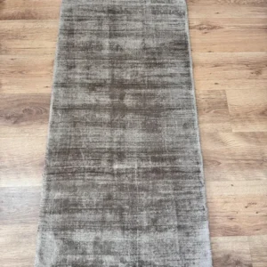 Covor »Shirley« din viscoza cu aspect matasos maro 60x110 cm