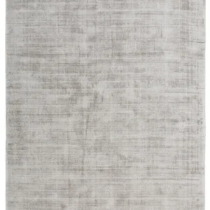 Covor Soley Leonique, din viscoza, argintiu, 120x180 cm