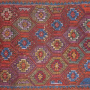 Covor SOUL CHENILLE, 75x150 cm, forma dreptunghiulara, poliester, multicolor, AL 165