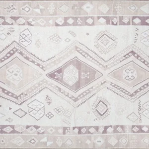 Covor SOUL CHENILLE, 75x150 cm, forma dreptunghiulara, poliester, bej, AL 182