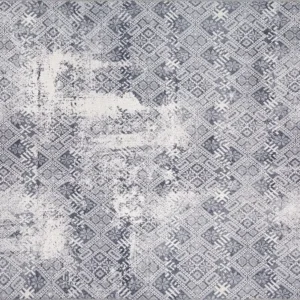 Covor SOUL CHENILLE, 75x150 cm, forma dreptunghiulara, poliester, gri, AL 54