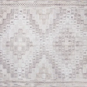Covor SOUL CHENILLE, 75x150 cm, forma dreptunghiulara, poliester, bej, AL 183