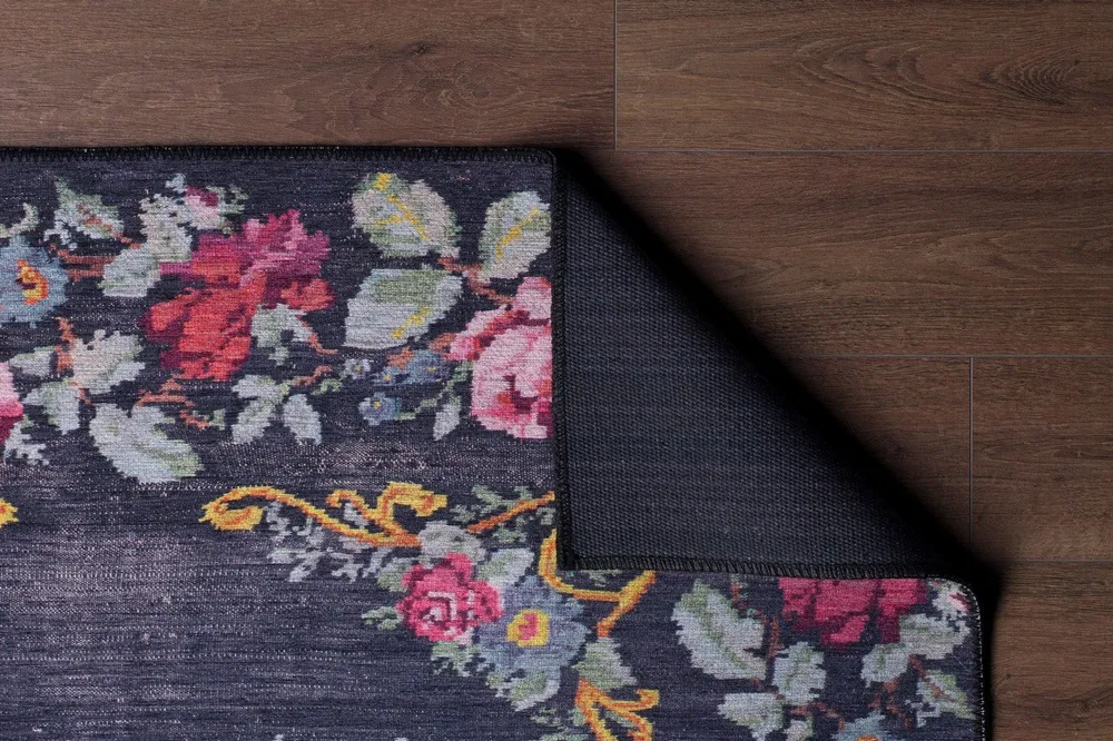 Covor SOUL CHENILLE, 75x150 cm, forma dreptunghiulara, poliester, multicolor, AL 86