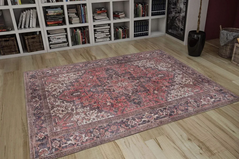 Covor SOUL CHENILLE, 75x150 cm, forma dreptunghiulara, poliester, multicolor, AL 122