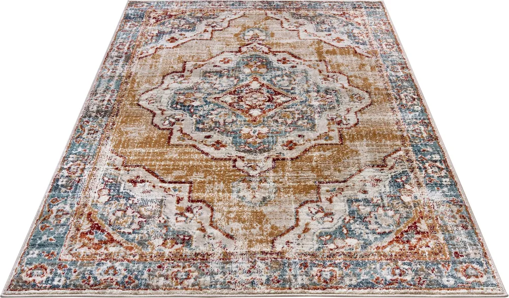 Covor Strozzi cu design oriental vintage, fire scurte 120x170 cm