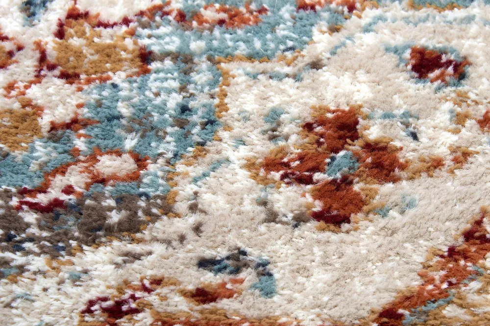 Covor Strozzi cu design oriental vintage, fire scurte 120x170 cm