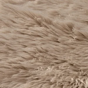 Covor cu textura de blana Heine Home, taupe 160x230 cm