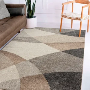Covor Thales cu fir scurt, design modern, 200x280 cm