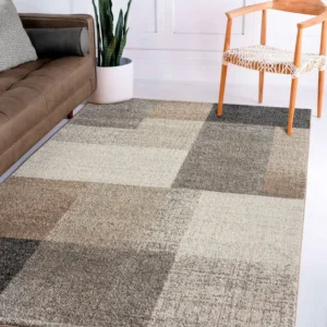 Covor Thales cu fir scurt, design modern 200x280 cm