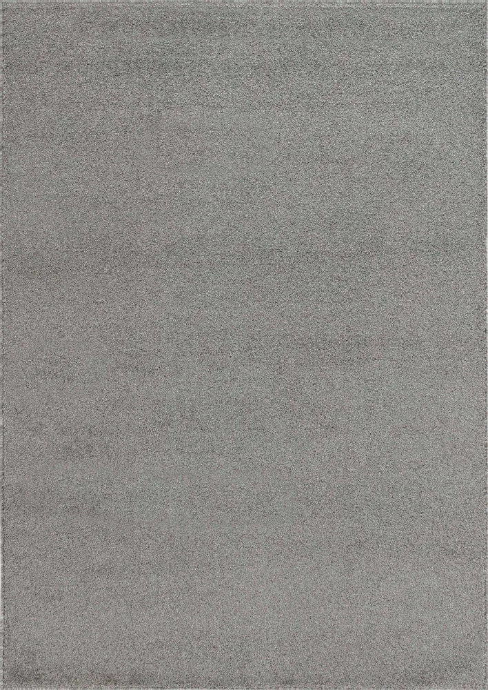 Covor traversă frisee cu fir scurt MALAGA gri 140x200 cm