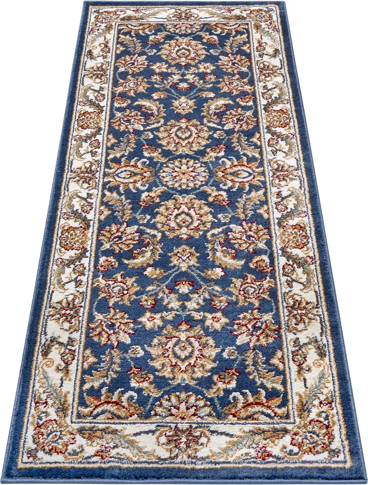 Covor traversă Reni cu design oriental clasic cu fire scurte 80x240 cm