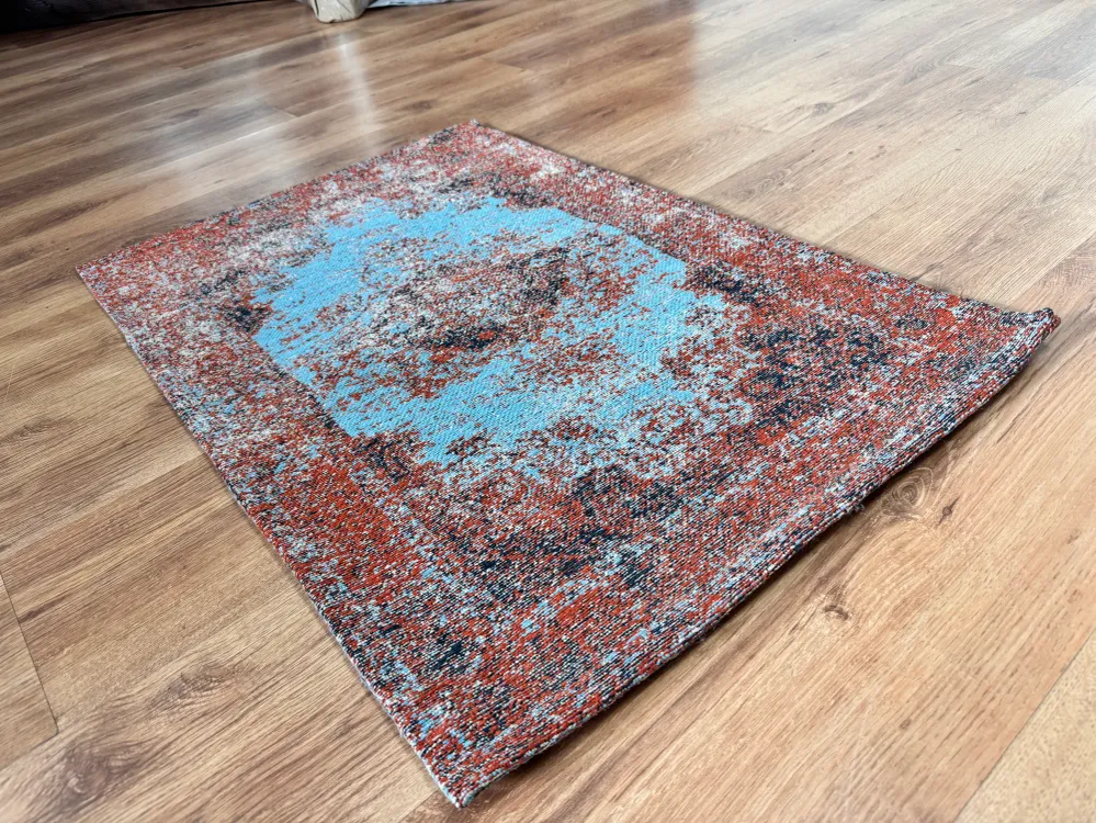 Covor traversa »Andas« cu tesatura plata, model vintage 60x90 cm