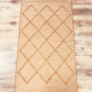 Covor traversa Blau Engel din materiale reciclate, portocaliu 160x230 cm