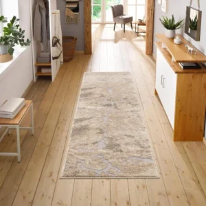 Covor traversa »Marmură« cu model 3D, 67x230 cm