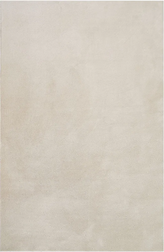 Covor traversa pufos Cali Light crem din microfibra 180x230 cm