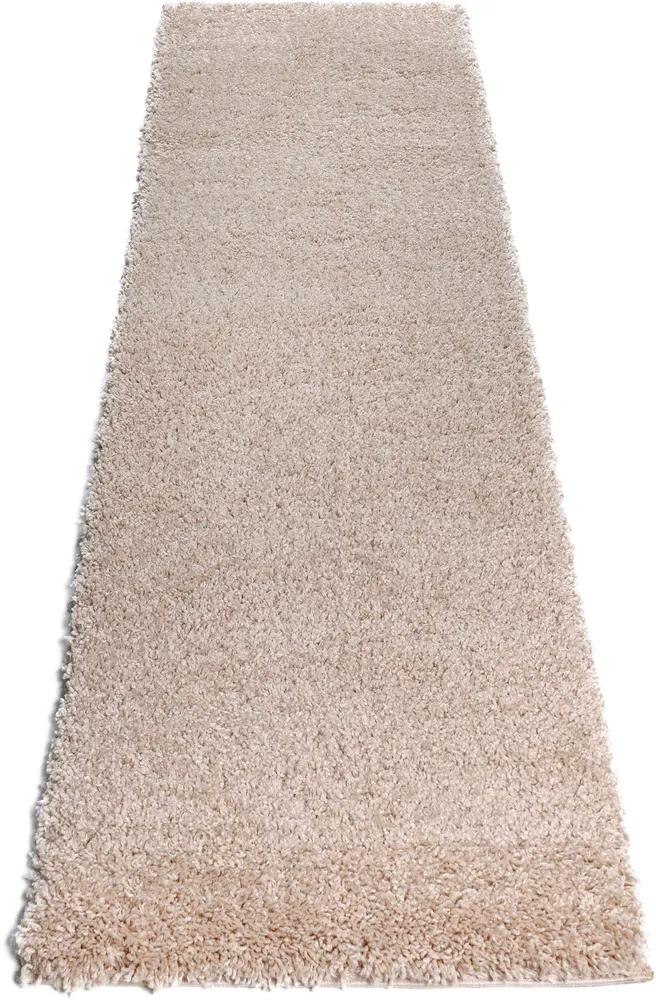 Covor traversa »Shaggy 30« bej nisip, moale si pufos 67x230 cm