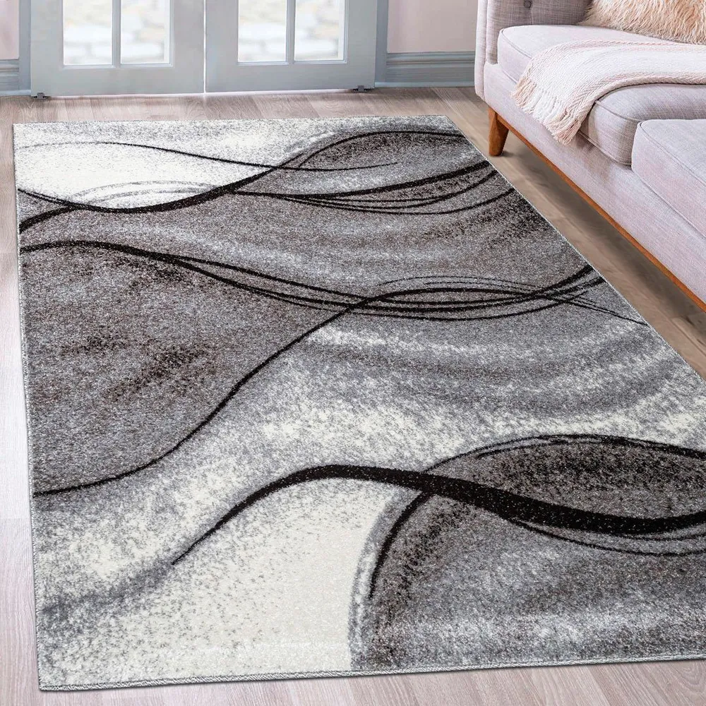 Covor Tritom în nuanțe de gri cu model modern 240x320 cm