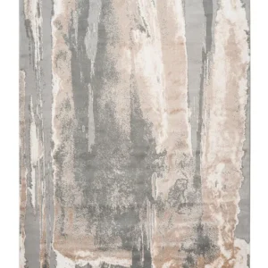 Covor TROCADERO Pierre Cardin, cu model vintage argintiu - bej 160x230 cm