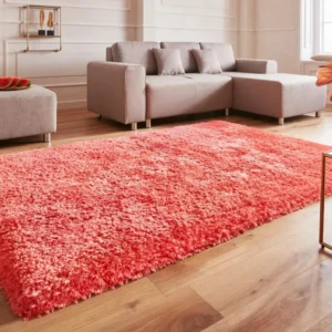 Covor ultra-pufos Shaggy coral 200x300 cm