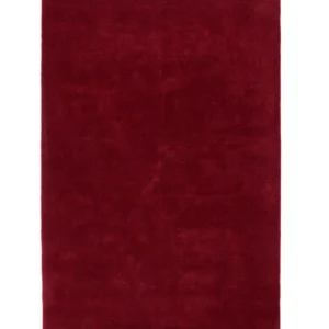 Covor vișiniu Heine Home din lână pură 90x160 cm