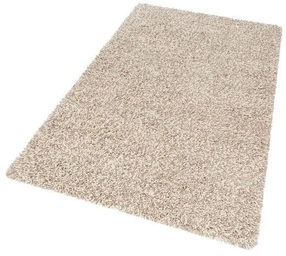 Covor Wooly din lână, bej si crem cu fire groase 300x400 cm