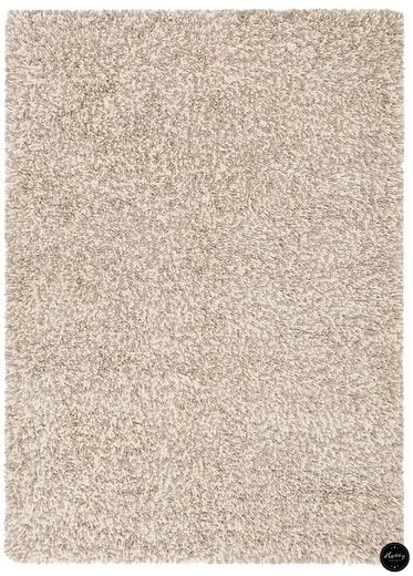 Covor Wooly din lână, bej si crem cu fire groase 300x400 cm