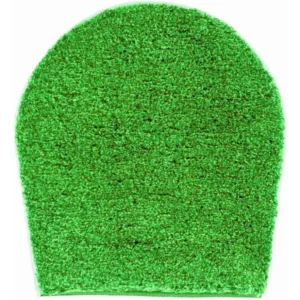 Covoras pentru capac toaleta Grund, verde, 47x50 cm