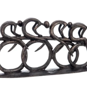 Decoratiune biciclisti Poly maro, 37 cm lungime