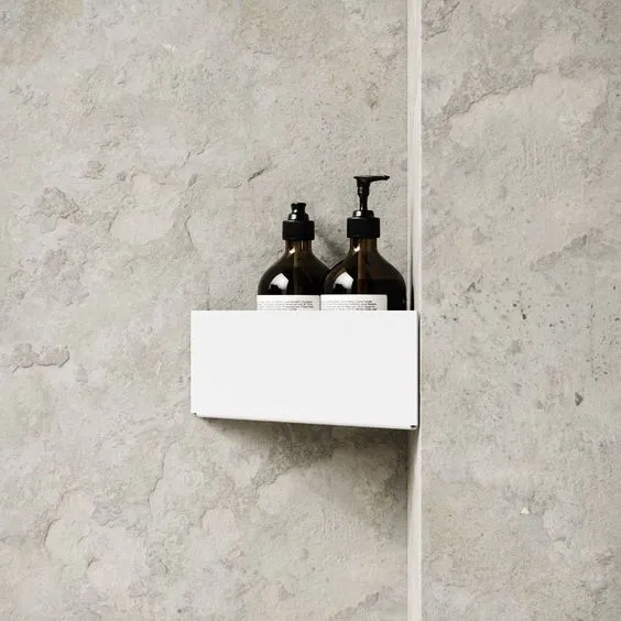 Etajeră Bath Corner - Alb