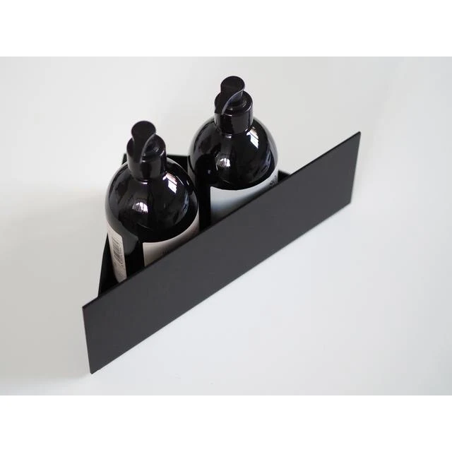 Etajeră Bath Corner - Negru