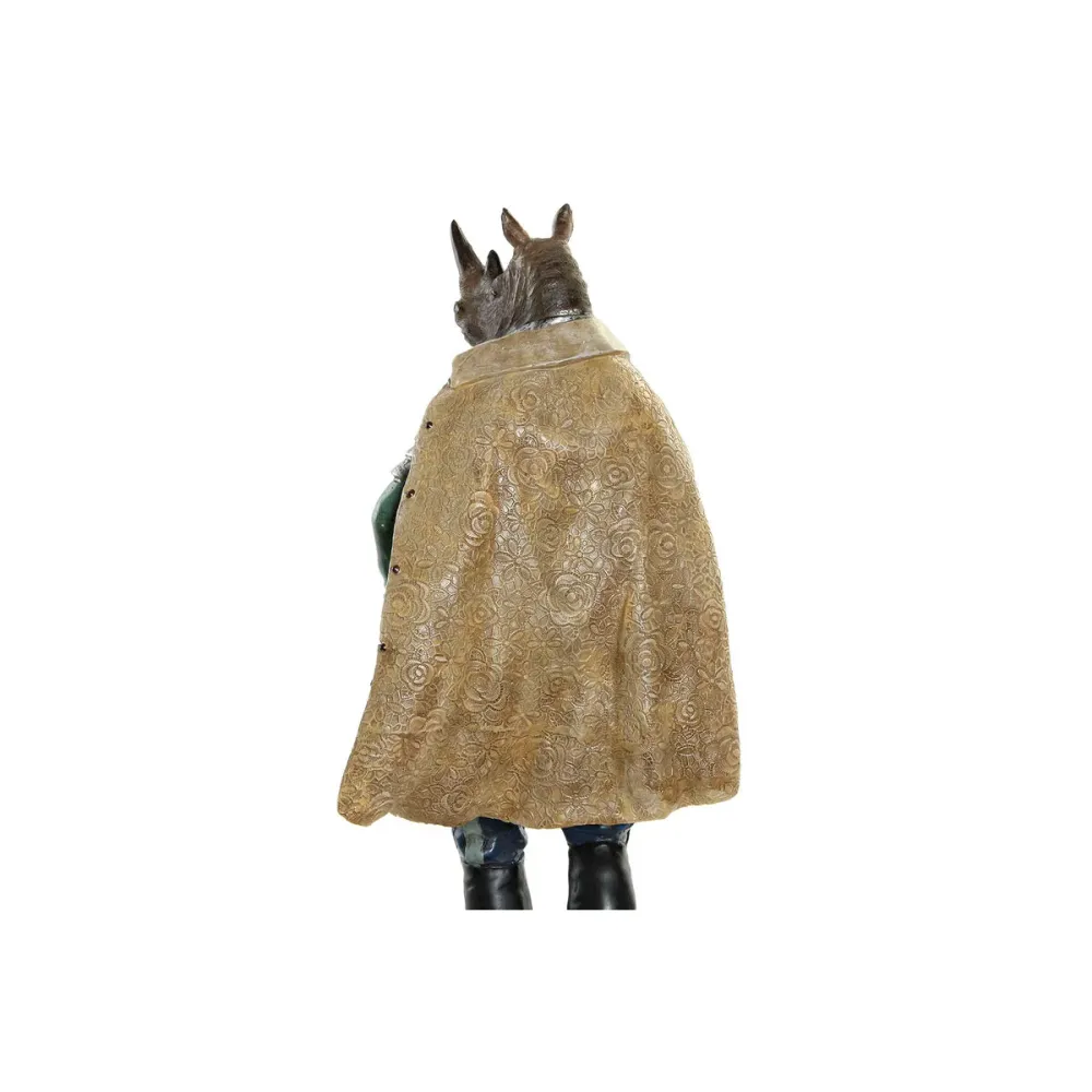 Figură Decorativă Home ESPRIT Multicolor Animal 20 x 15 x 42 cm (2 Unități)