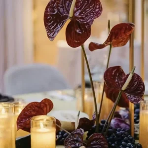 Floari artificiale SHEIN, mix culori