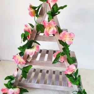 Ghirlanda din flori artificiale, Trandafir, 180 cm